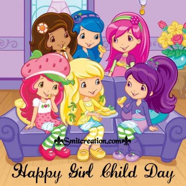 Happy Girl Child Day