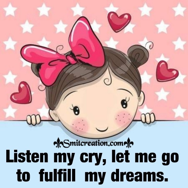 Listen My Cry Save Girl Child