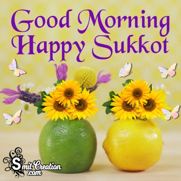 Good Morning Happy Sukkot