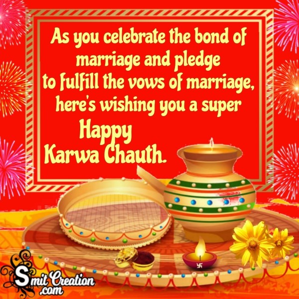 Wishing You Happy Karwa Chauth
