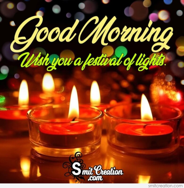 Good Morning Wishes For Diwali - SmitCreation.com