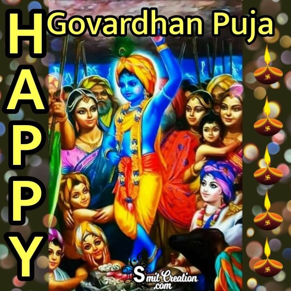 Happy Govardhan Puja Image