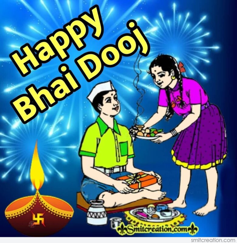 Happy Bhaidooj Image For Whatsapp - SmitCreation.com