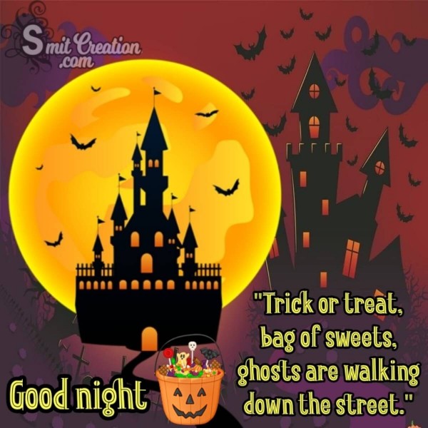 Good Night Halloween For Whatsapp