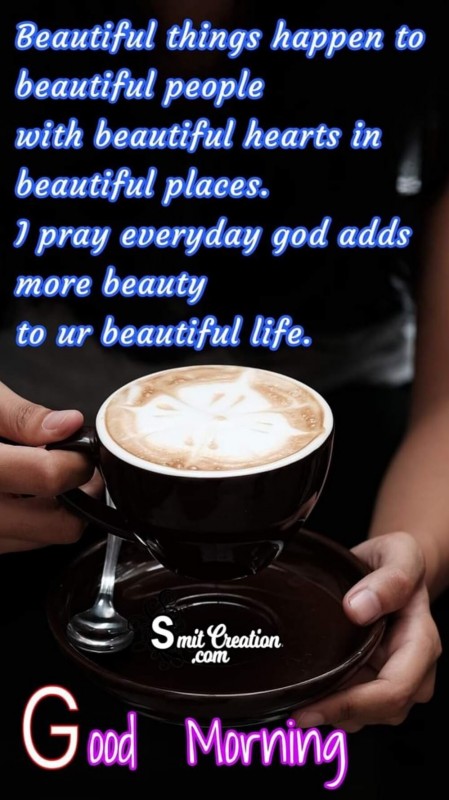 Good Morning Coffee Pic With Message