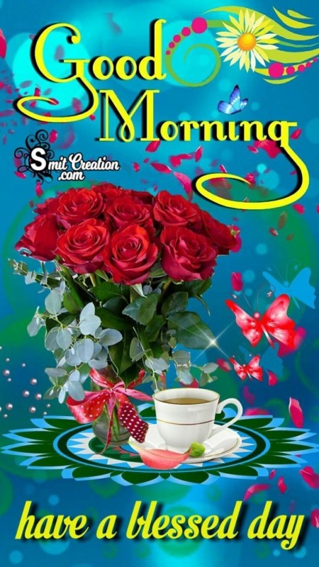 Good Morning Rose Boquet With Coffee