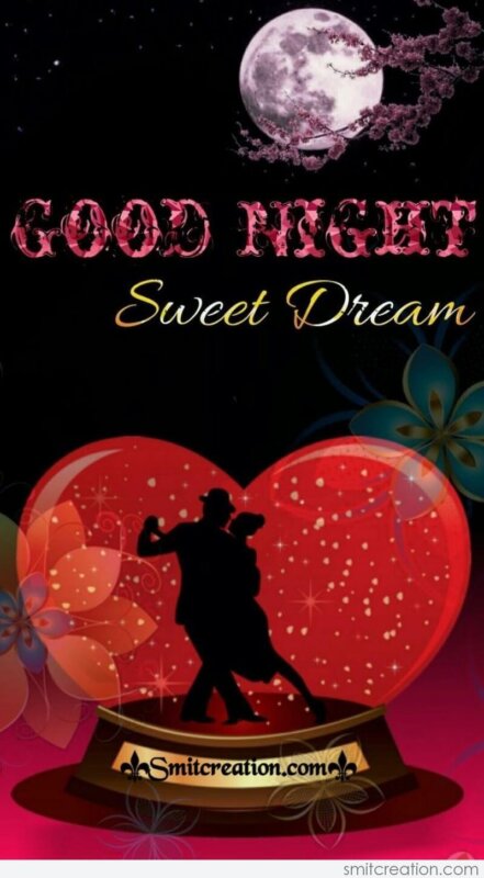 Good Night Sweet Dreams Dancing Couple - SmitCreation.com