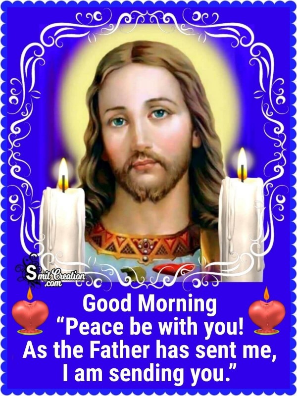 Good Morning Jesus Christ Quote On Peace