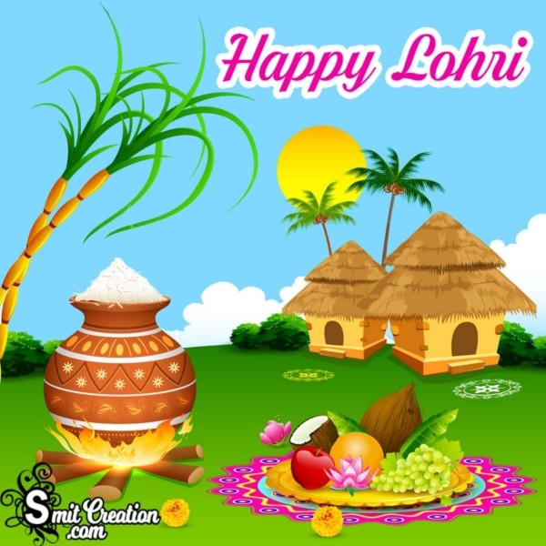 Happy Lohri Image For Whatsapp