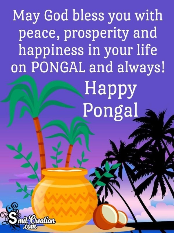 Happy Pongal Blessings To You