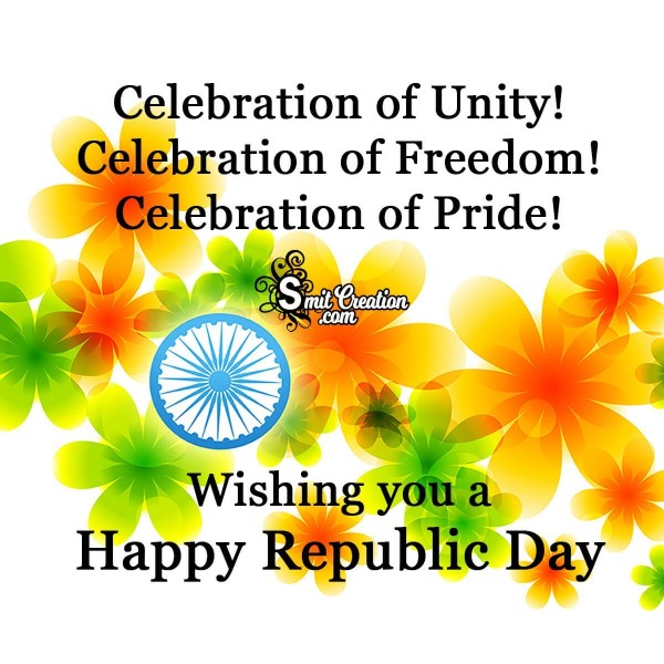 Happy Republic Day Beautiful Card