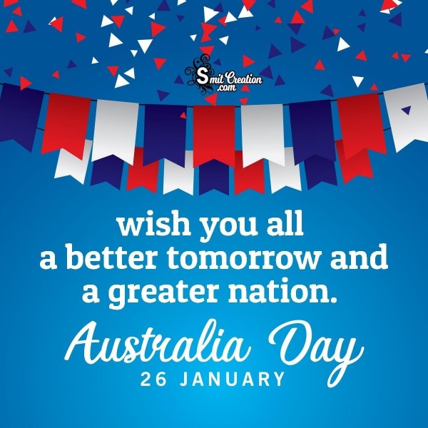 Wish You All Happy Australia Day