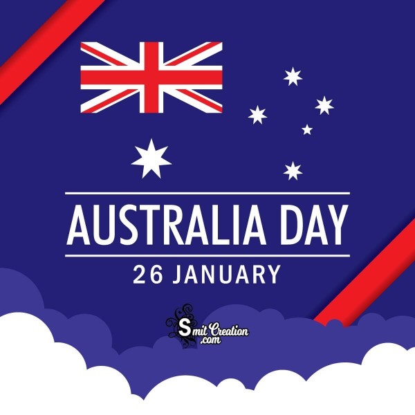 Australia Day 26 January Nevy Blue Card