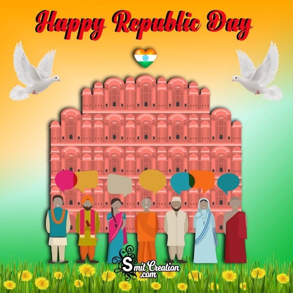 Happy Republic Day Card