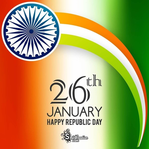 Happy Republic Day Creative Card