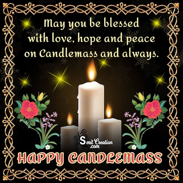 Happy Candlemas Greeting Card