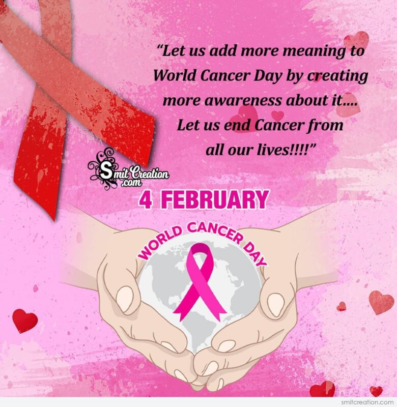 21 World Cancer Day Card Smitcreation Com