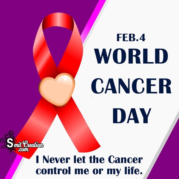 World Cancer Day Objective Slogan
