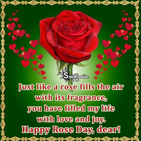 Happy Rose Day Dear