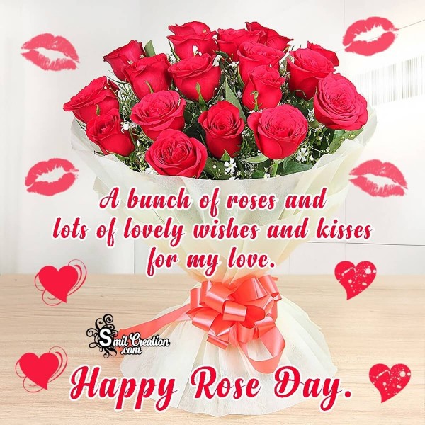 Happy Rose Day Card For My Love