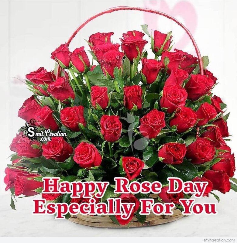Happy Rose Day Especially For You - SmitCreation.com