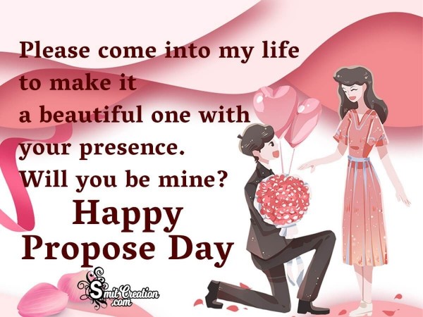 Happy Propose Day For Her