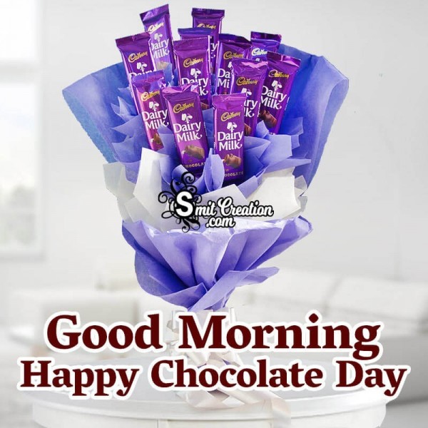 Good Morning Happy Chocolate Day Card