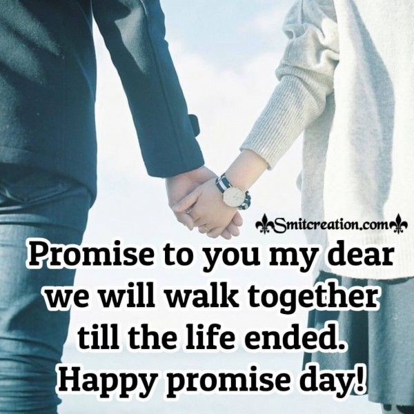 Happy promise day To You My Dear