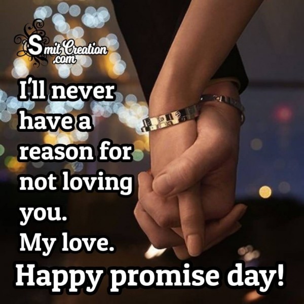 Happy promise day My Love