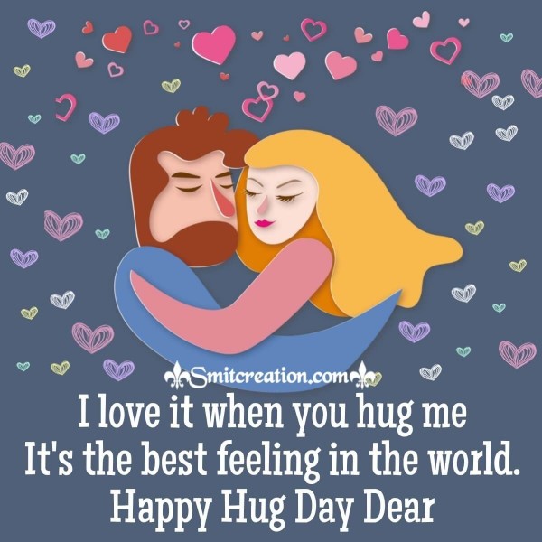 Best Happy Hug Day Card