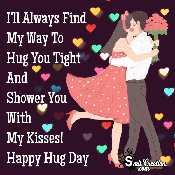 Happy Hug Day Greeting For You