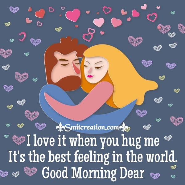 Good Morning Best Hug Card