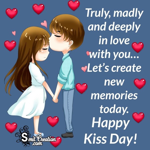 Happy Kiss Day My Dear