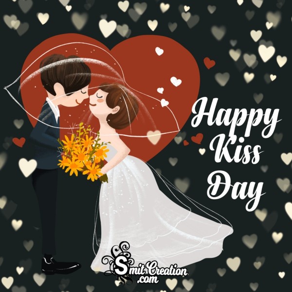 Happy Kiss Day Romentic Card