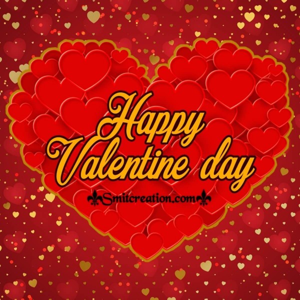 Happy Valentine Day Love Heart Card