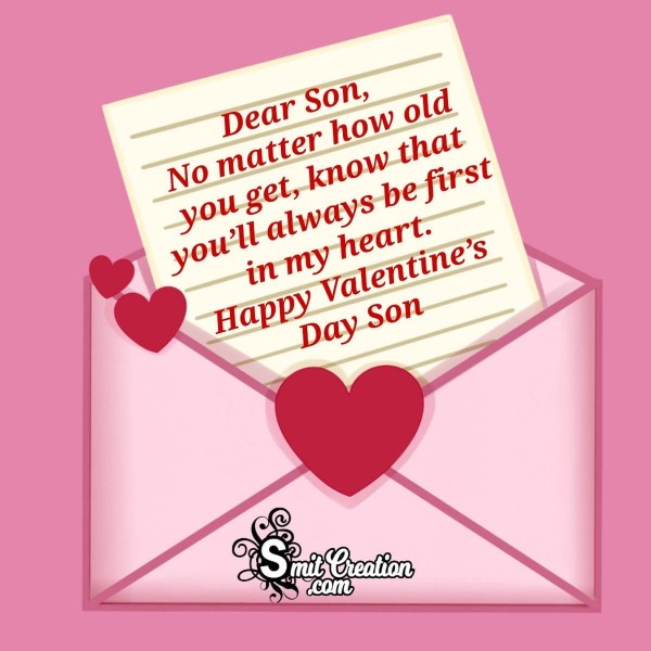 Happy Valentine’s Day Son