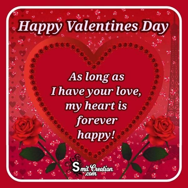 Happy Valentine's Day Card For Love