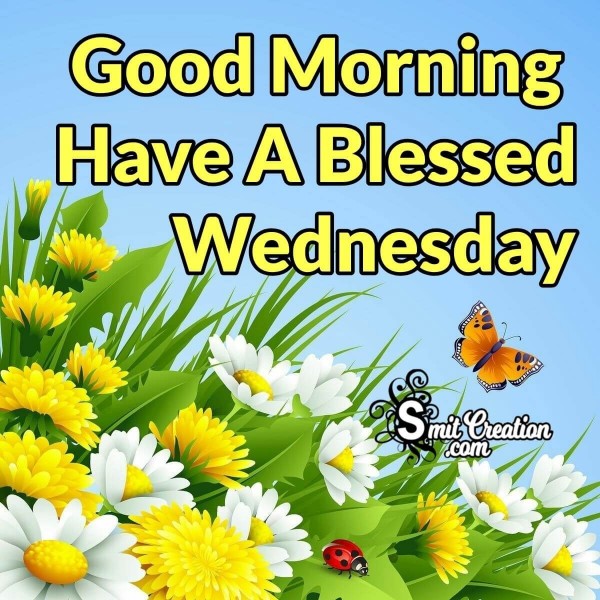 Good Morning Have A Blessed Wednesday