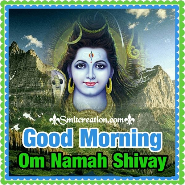 Good Morning Om Namah Shivay Image