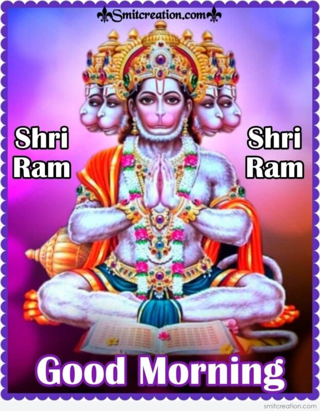 Good Morning Hanuman Images - SmitCreation.com
