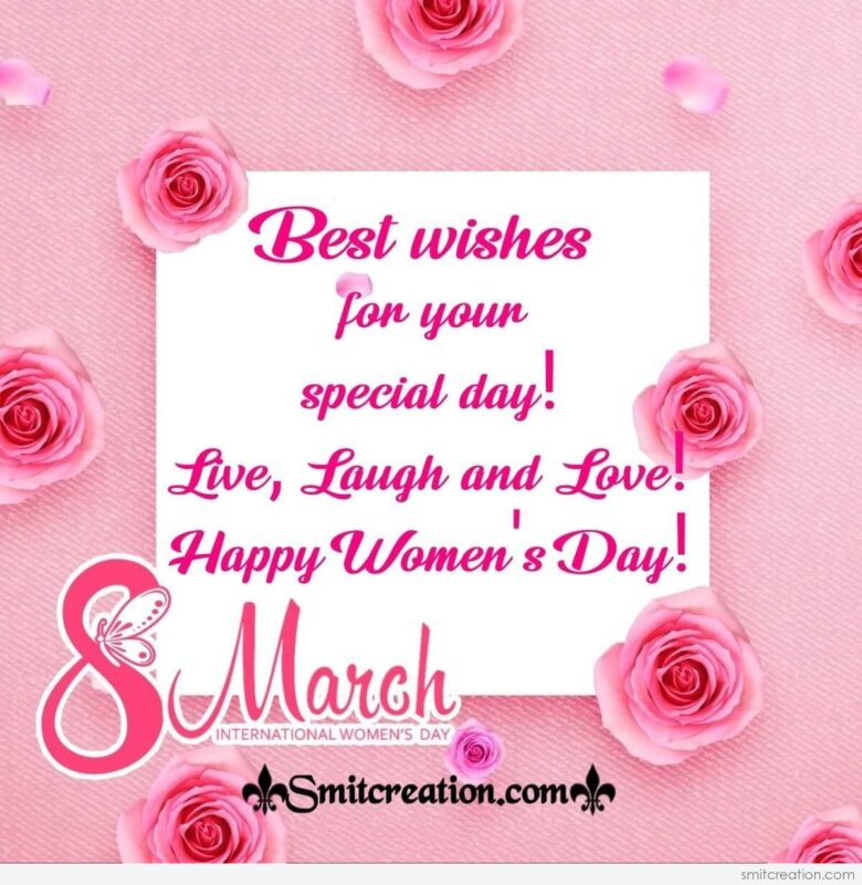 Best Wishes For 8th March Women’s Day