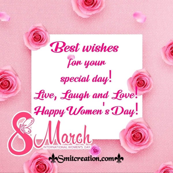 Best Wishes For 8th March Women's Day