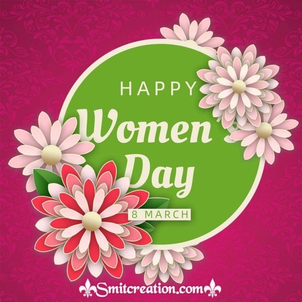 Happy Women’s Day Floral Card