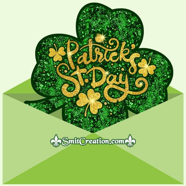St. Patrick’s Day Shamrock Card
