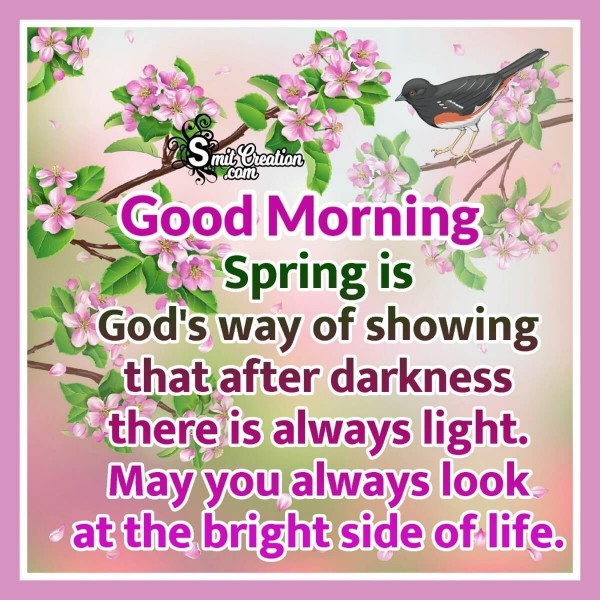 Good Morning Spring Blessings