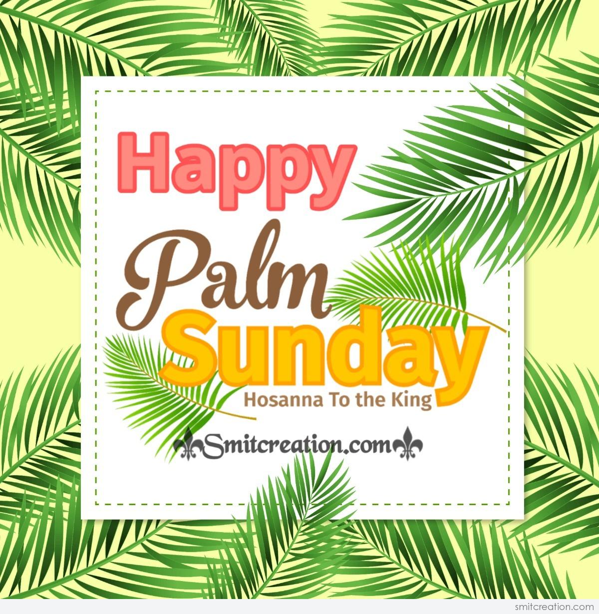 Happy Palm Sunday Pic - SmitCreation.com