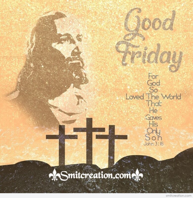 Good Friday Bible Quote - SmitCreation.com
