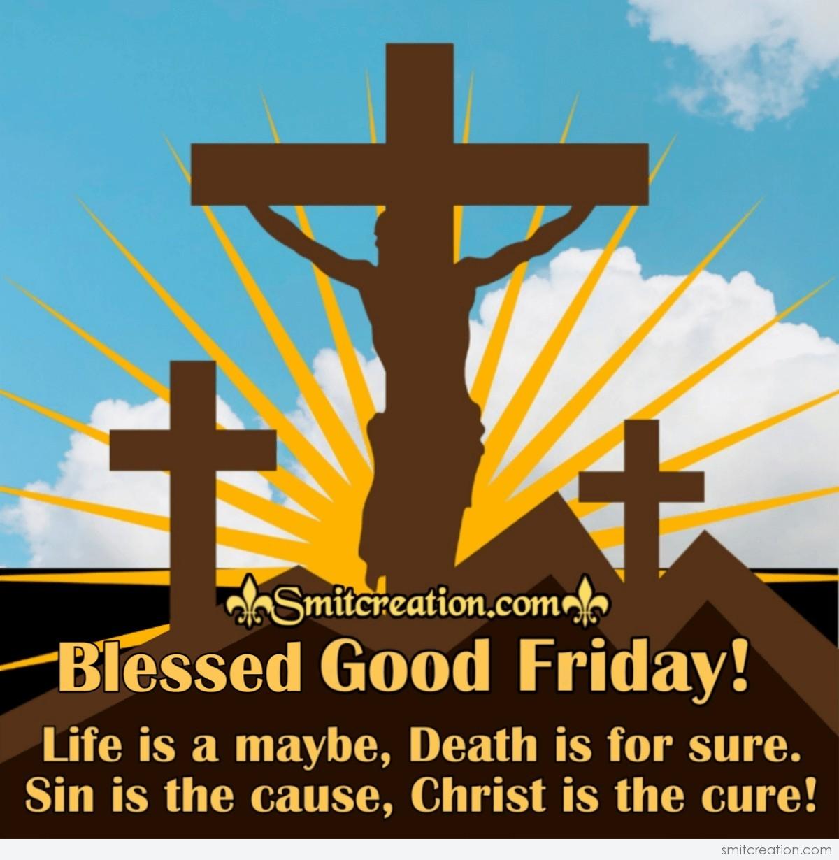 Blessed Good Friday Quote - SmitCreation.com