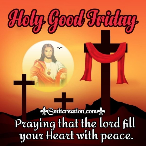 Holy Good Friday Prayer Card