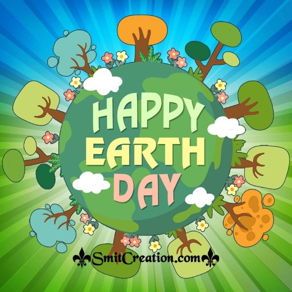 Happy Earth Day Save Forest Pic